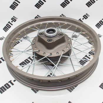 Диск задній R17*2.15J корич. (під диск. гальм 4 болти) Shineray XY250GY-9А