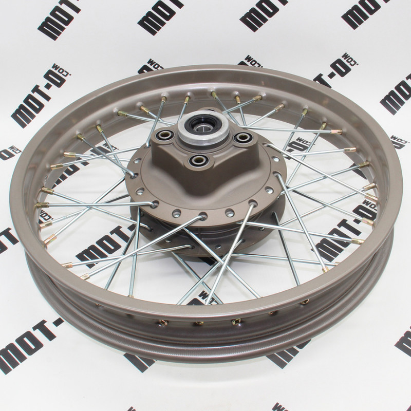 Диск задній R17*2.15J корич. (під диск. гальм 4 болти) Shineray XY250GY-9А