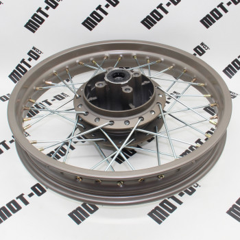 Диск задній R17*2.15J корич. (під диск. гальм 4 болти) Shineray XY250GY-9А