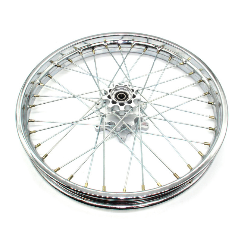 Диск перед, R19*1.85J, хром (6 болт. креп. диска, ось 15мм) XY200GY-9А