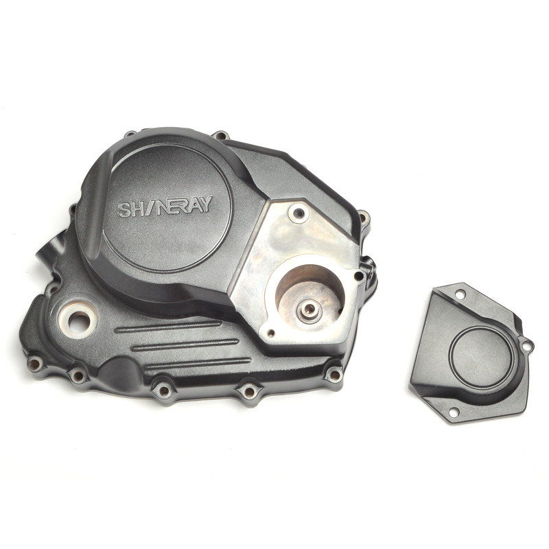 Кришка двигуна, (права)+кришка масляного фільтра Shineray XY150GY-11B