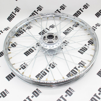Диск передній під 4 болти R19*1,40 (хром) Shineray XY150GY-11B