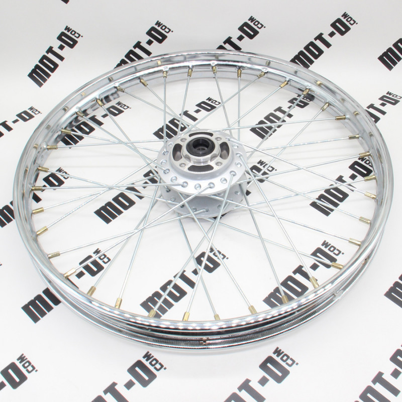 Диск передній під 4 болти R19*1,40 (хром) Shineray XY150GY-11B