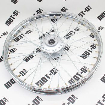 Диск передній під 4 болти R19*1,40 (хром) Shineray XY150GY-11B