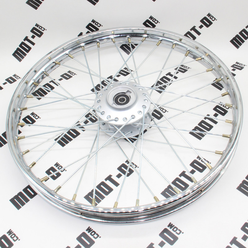 Диск передній під 4 болти R19*1,40 (хром) Shineray XY150GY-11B
