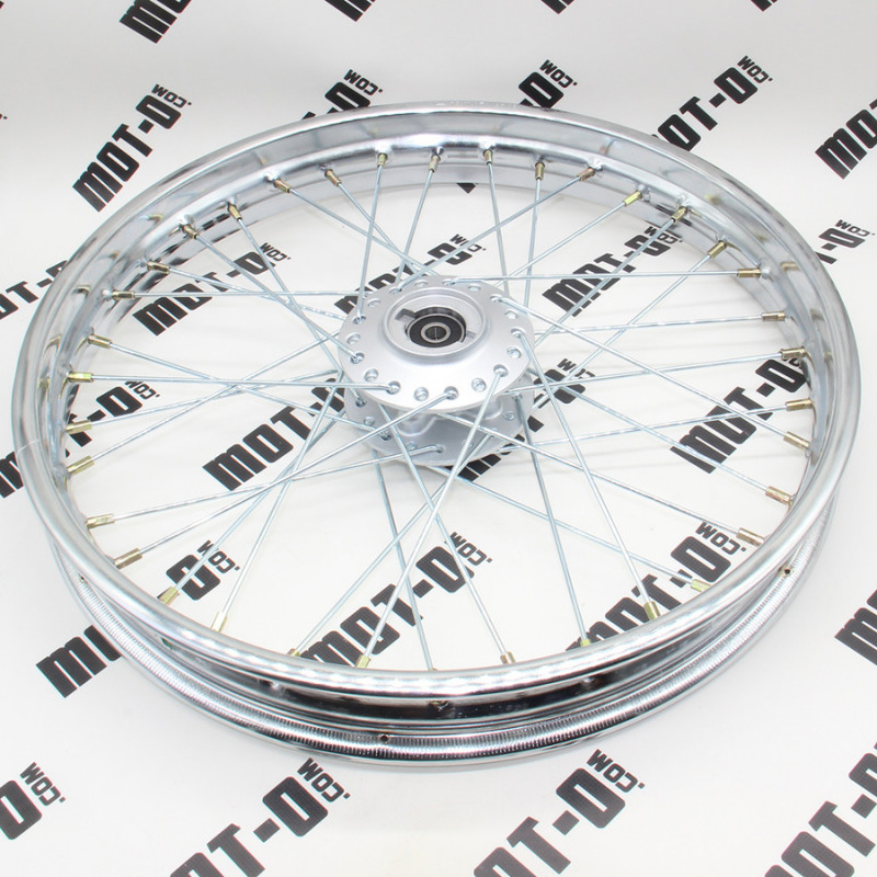 Диск передній під 4 болти R19*1,85 (хром) Shineray XY150GY-11B