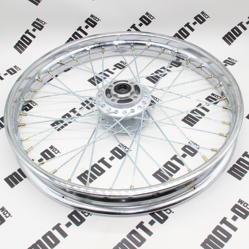 Диск передній під 4 болти R19*1,85 (хром) Shineray XY150GY-11B