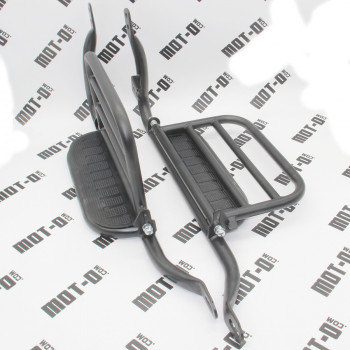 Подножки пасажира (л+п) черная Shineray XY150GY-17