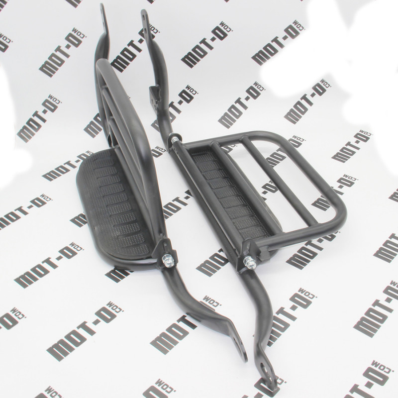 Подножки пасажира (л+п) черная Shineray XY150GY-17