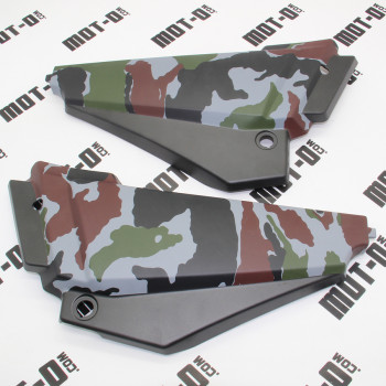 Пластик боковой центр., (л+п) (camouflage haki) Shineray XY150GY-17