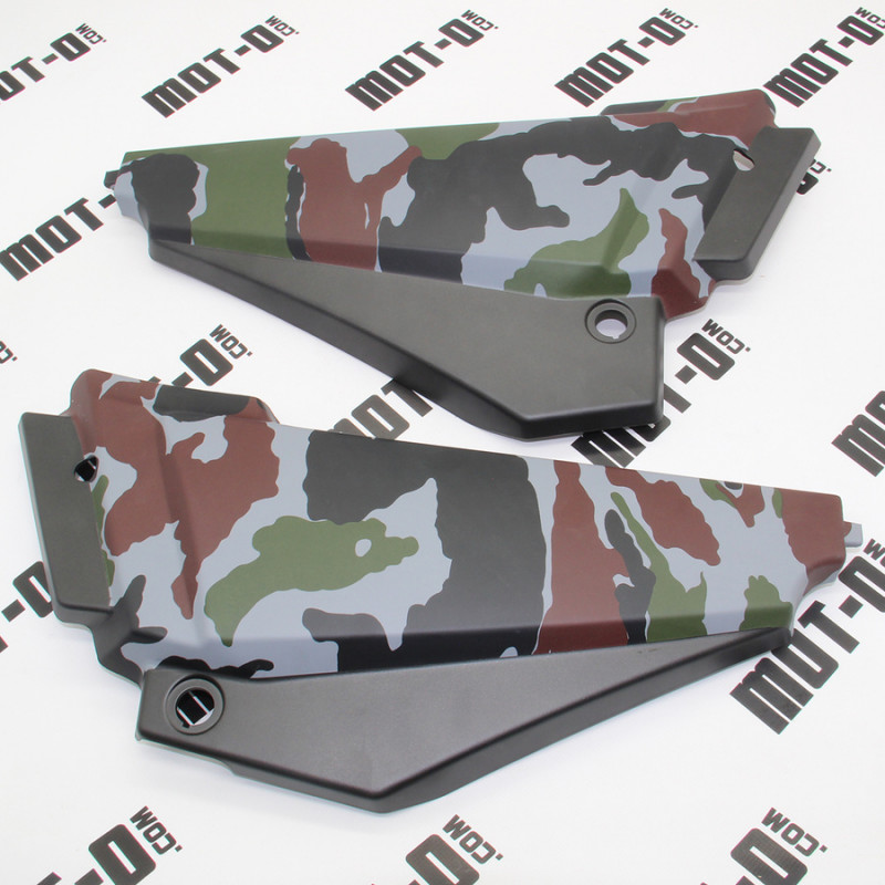Пластик боков. центр., (л+п) (camouflage haki) Shineray XY150GY-17