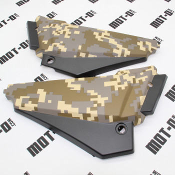 Пластик боков. центр., (л+п) (camouflage desert) Shineray XY150GY-17