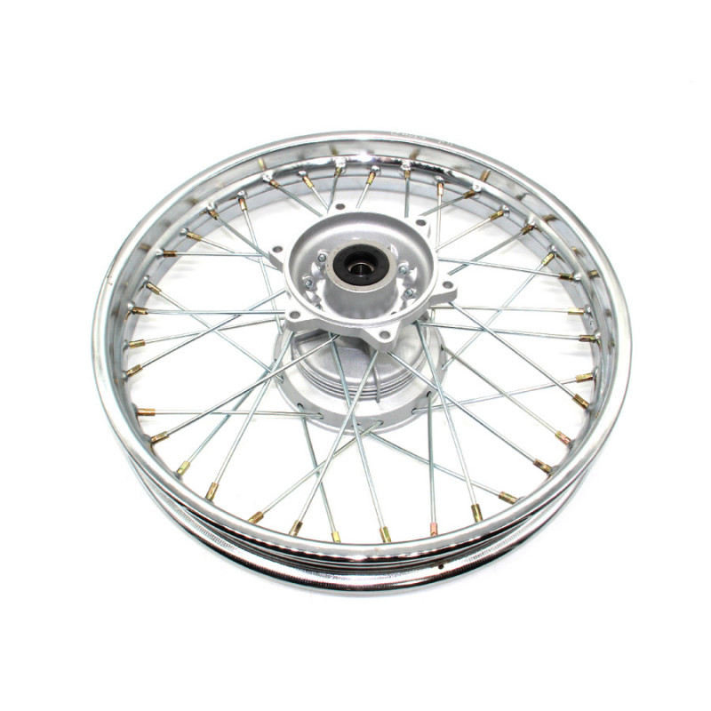 Диск задній R18*2,15J хром (під бараб., 17мм, 6 болт. зірки) Shineray XY200GY-6С