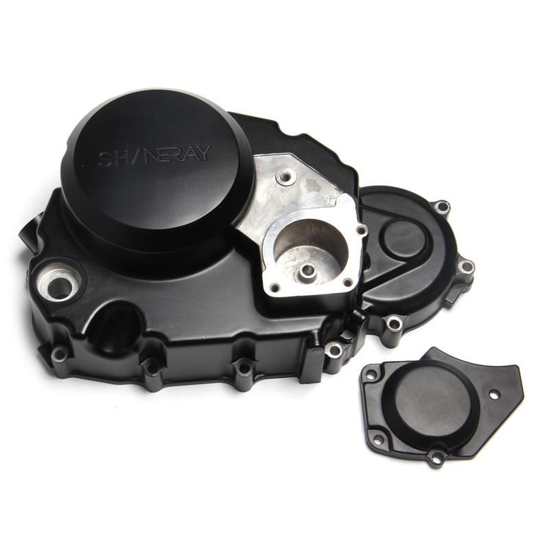 Крышка двигателя, (правая)+крышка масляного фильтра Shineray XY250GY-6B