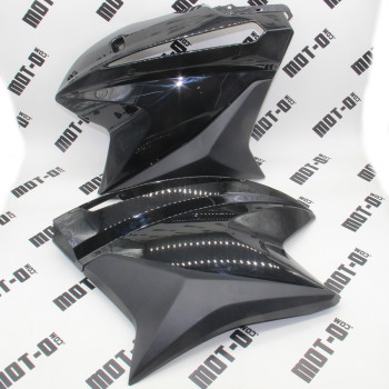 Пластик баку бок. пер. (л+п), чорний Shineray XY250GY-6B