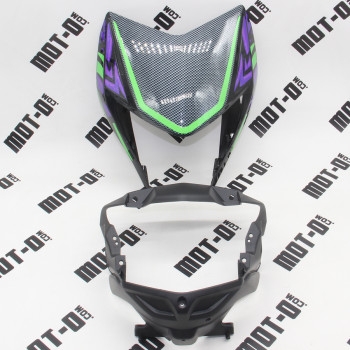 Обтекатель фары (комплект), зеленый XY300GY-6C (VXR 300)