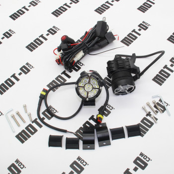 Комплект дополнительного света (2 шт) LED MOTOWOLF