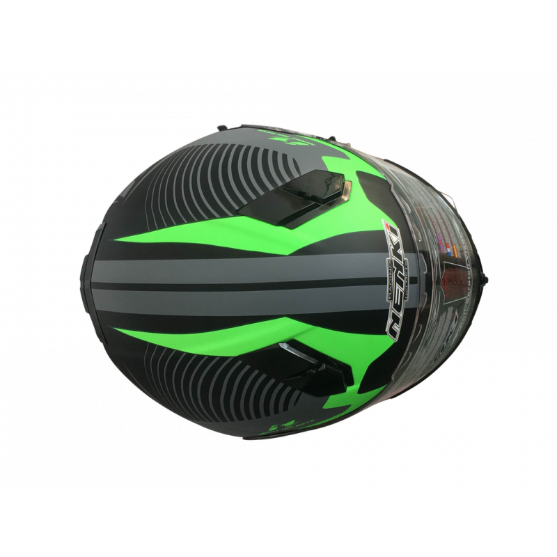 Шолом (інтеграл) Nenki FF-856, Matte Grey Green (L)