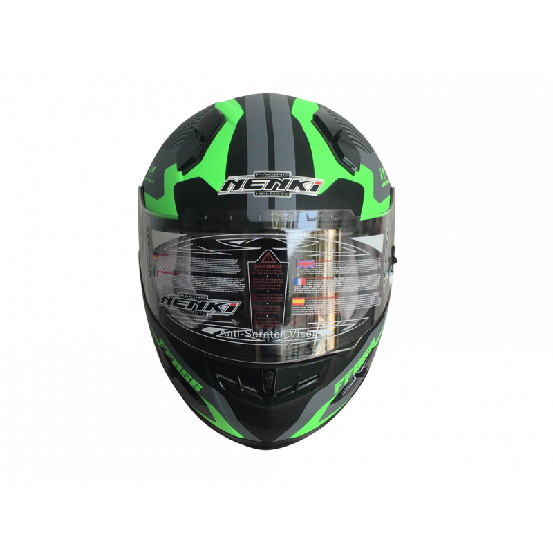 Шолом (інтеграл) Nenki FF-856, Matte Grey Green (L)