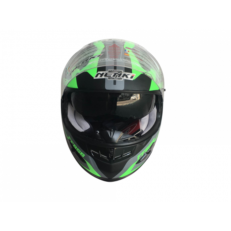 Шолом (інтеграл) Nenki FF-856, Matte Grey Green (L)