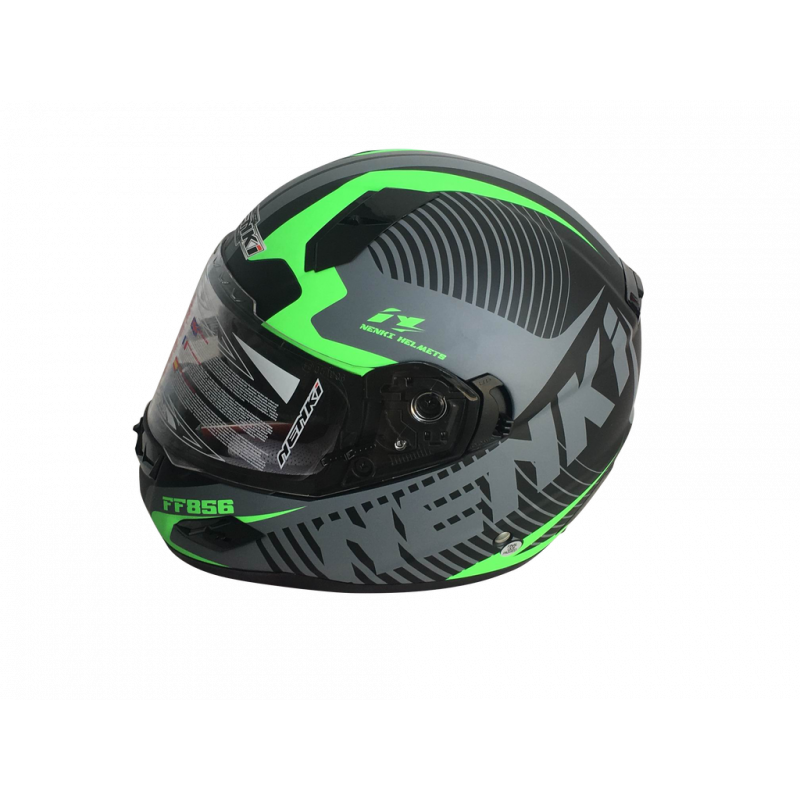 Шолом (інтеграл) Nenki FF-856, Matte Grey Green (L)