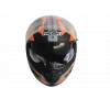 Шолом (інтеграл) Nenki FF-856, Matte Grey Orange (L)