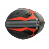 Шлем (интеграл) Nenki FF-856, Matte Grey Red (L)