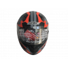 Шлем (интеграл) Nenki FF-856, Matte Grey Red (L)