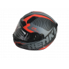 Шлем (интеграл) Nenki FF-856, Matte Grey Red (L)