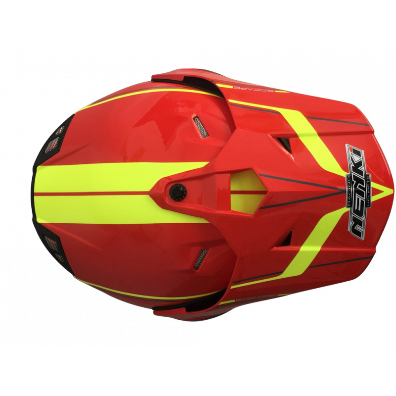Шолом (мотард) Nenki MX-310, Gloss Red (L)