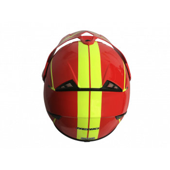 Шолом (мотард) Nenki MX-310, Gloss Red (L)