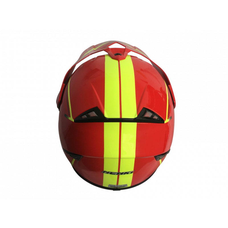 Шолом (мотард) Nenki MX-310, Gloss Red (L)