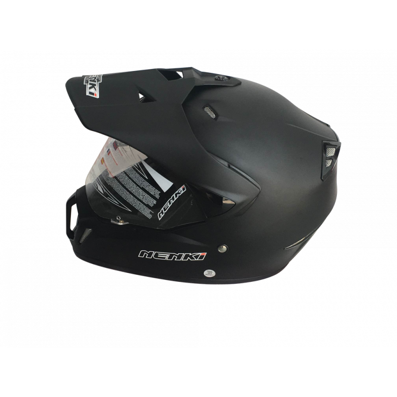 Шолом (мотард) Nenki MX-310, Matte Black (L)