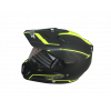 Шолом (мотард) Nenki MX-310, Matte Black Yellow (L)