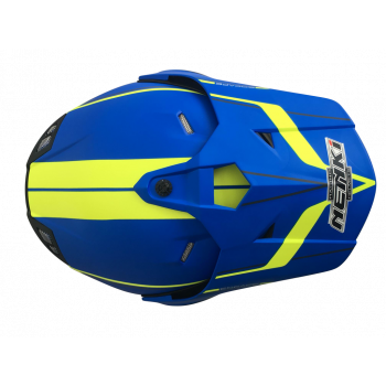 Шолом (мотард) Nenki MX-310, Matte Blue (M)