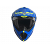 Шолом (мотард) Nenki MX-310, Matte Blue (L)