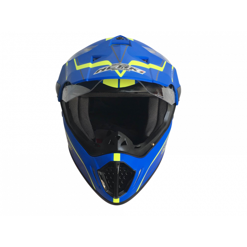 Шолом (мотард) Nenki MX-310, Matte Blue (L)