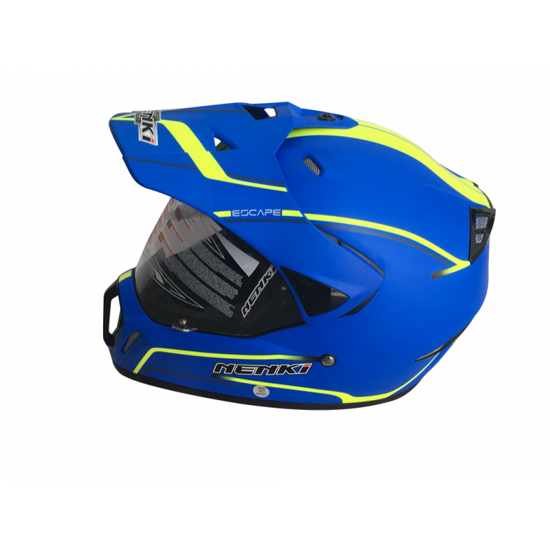 Шолом (мотард) Nenki MX-310, Matte Blue (L)