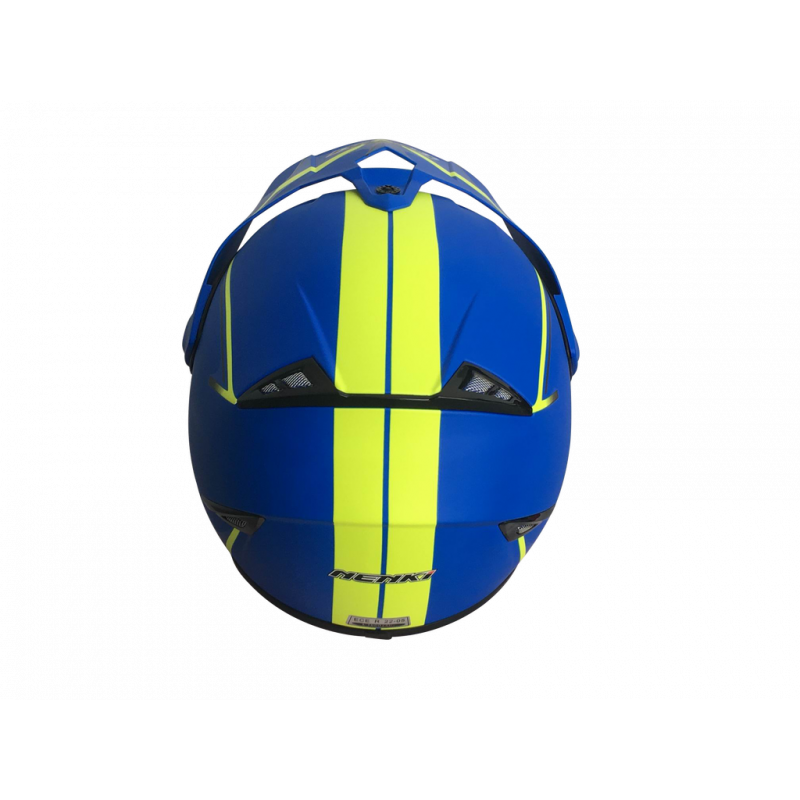 Шолом (мотард) Nenki MX-310, Matte Blue (L)