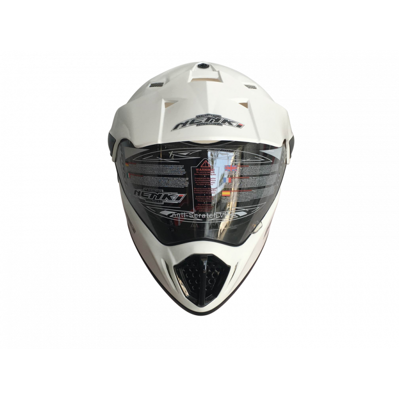 Шолом (мотард) Nenki MX-310, White (L)