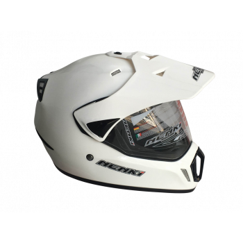 Шолом (мотард) Nenki MX-310, White (XL)