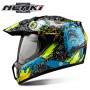 Шолом (мотард) Nenki MX-310, Bright Black Yellow (L)
