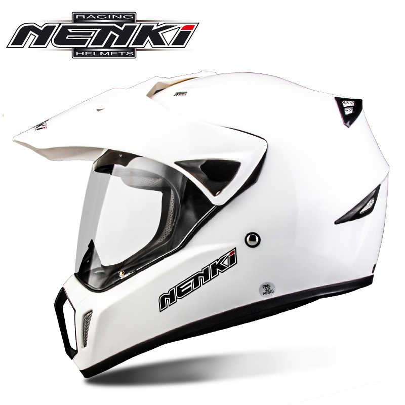 Шолом (мотард) Nenki MX-310, White (L)
