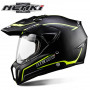 Шолом (мотард) Nenki MX-310, Matte Black Yellow (L)