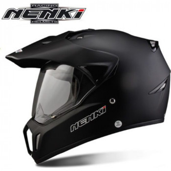 Шолом (мотард) Nenki MX-310, Matte Black (L)