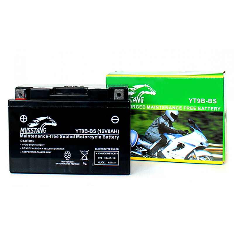 Аккумулятор гелевый YT9B-BS 12V 8Ah